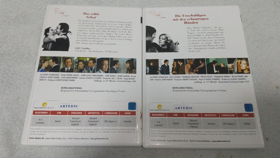 ロミー・シュナイダー Classic Edition & 『すぎ去りし日の…』