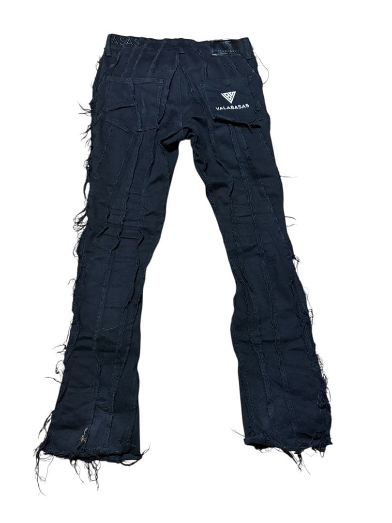 VALABASAS フレアデニムパンツ