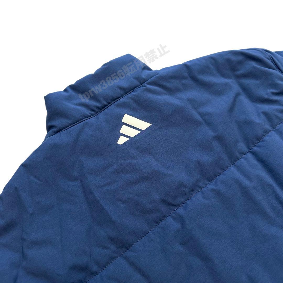 アディダス ゴルフ M 中綿 ジャケット アウター ジャンパー 紺