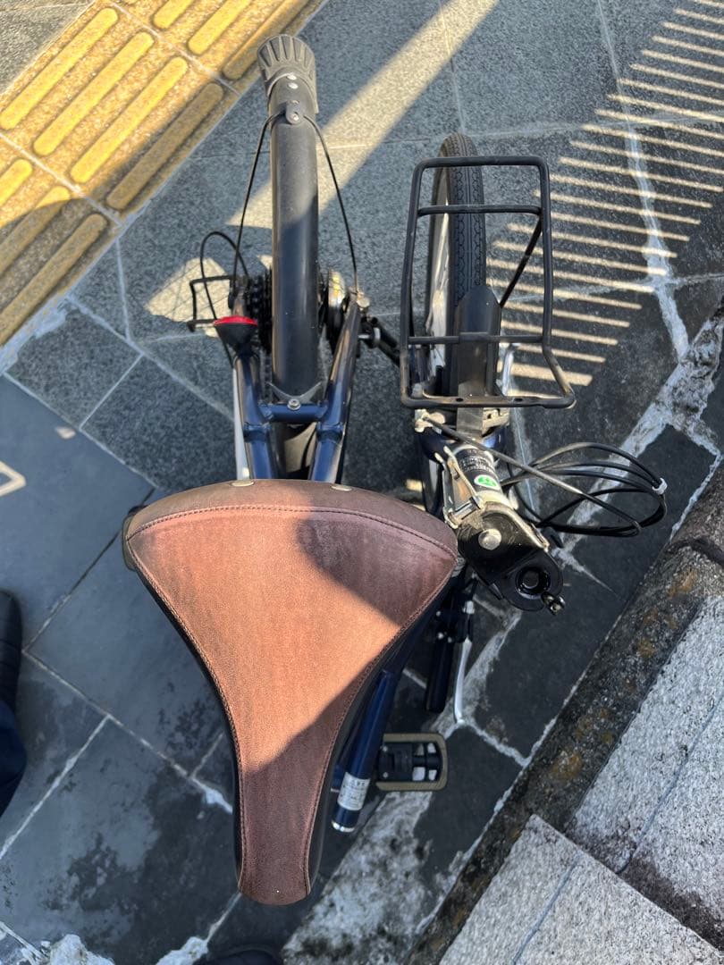 未整備　電動アシスト　Panasonic aluminum FRAME 折り畳み