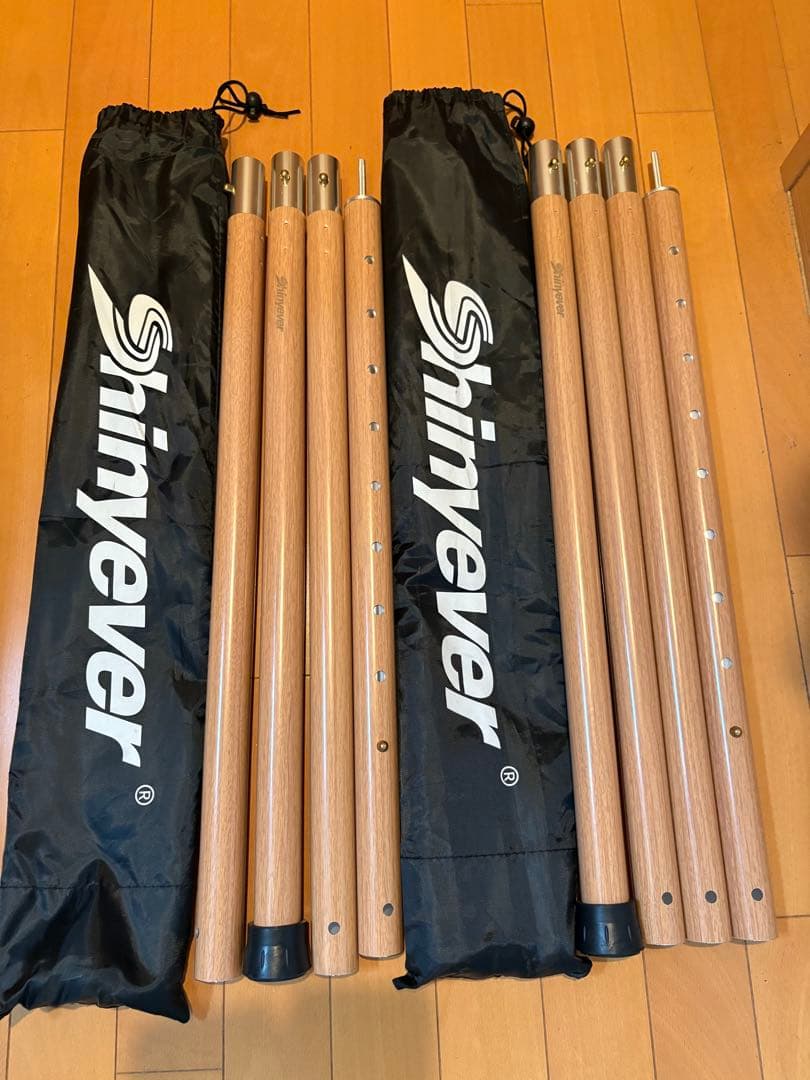 Shinyever タープポール テントポール