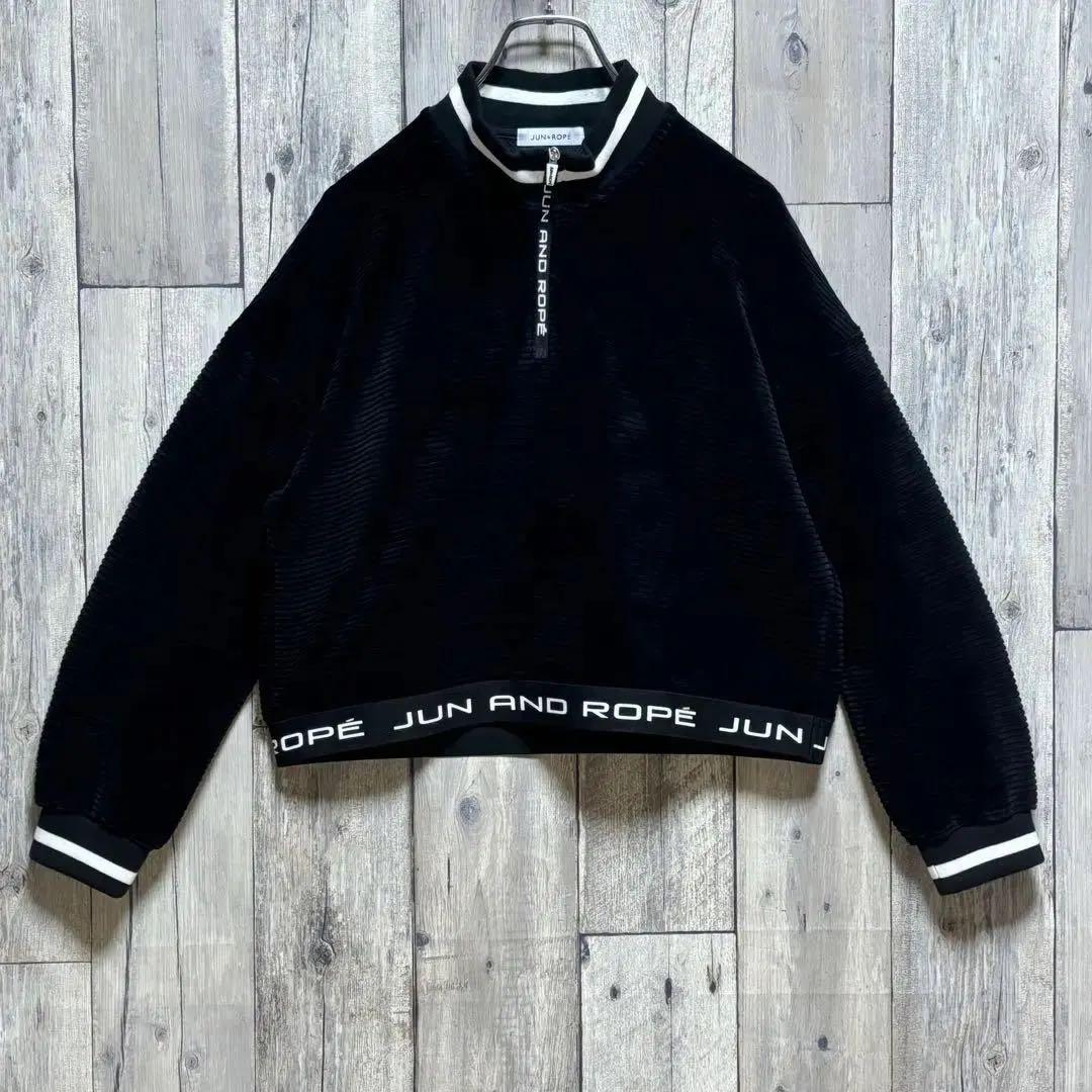 ジュンアンドロペ　JUN & ROPE ソフトコーデュロイ　長袖　プルオーバー