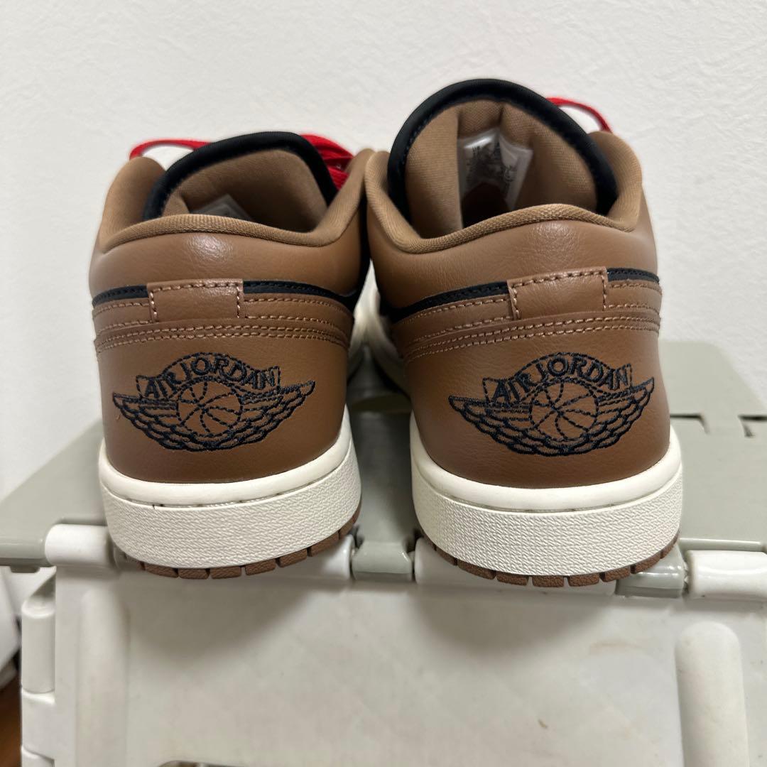 Nike Air Jordan 1 Low ブラウン/ブラック/レッド