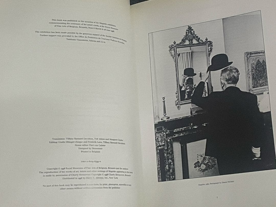 Rene Magritte マグリット 画集 Abrams 英語版