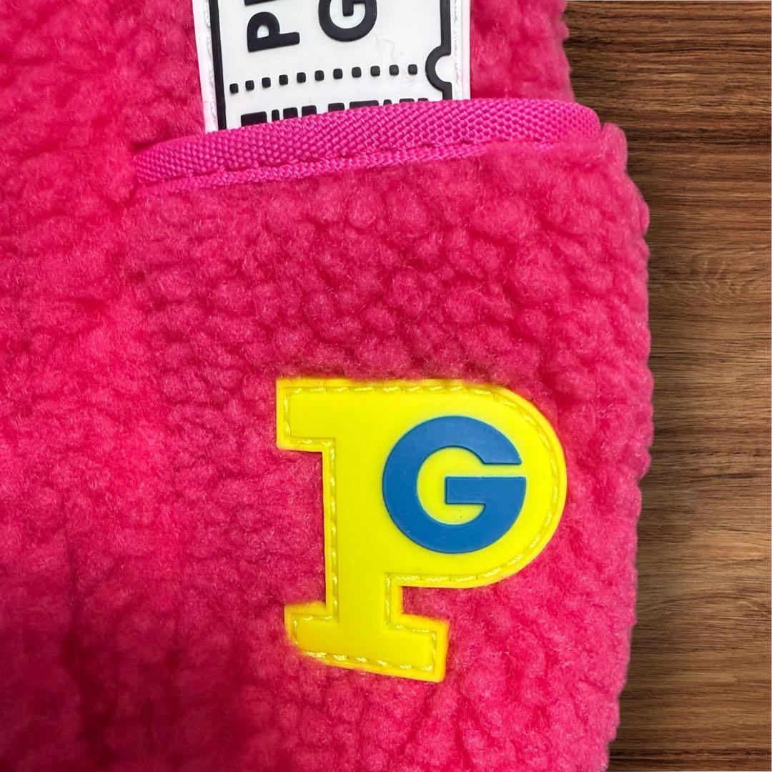 【新品】PEARLYGATES パーリーゲイツ ボアカートバッグ ピンク系