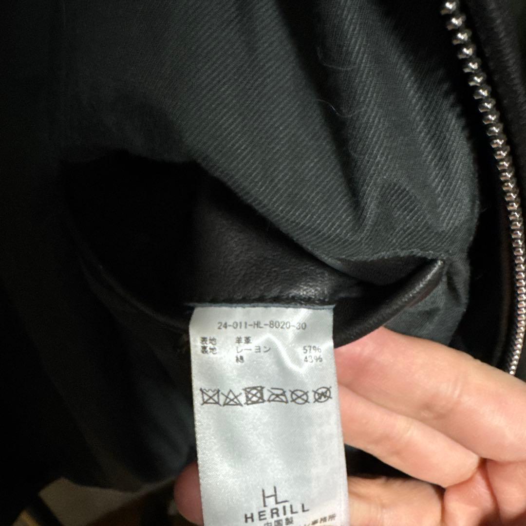 HERILL ラムレザージャケット