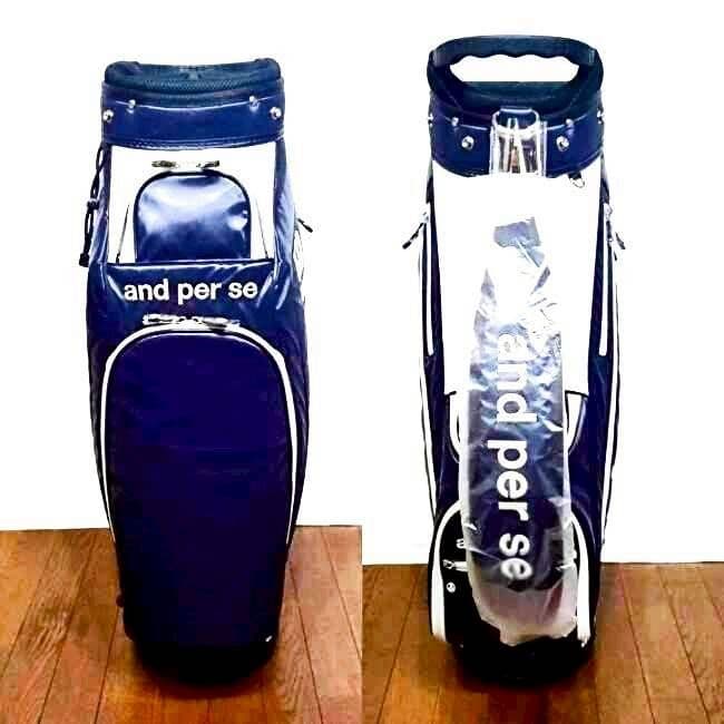 and per se アンパスィゴルフ キャディバック 限定 正規品 送料無料