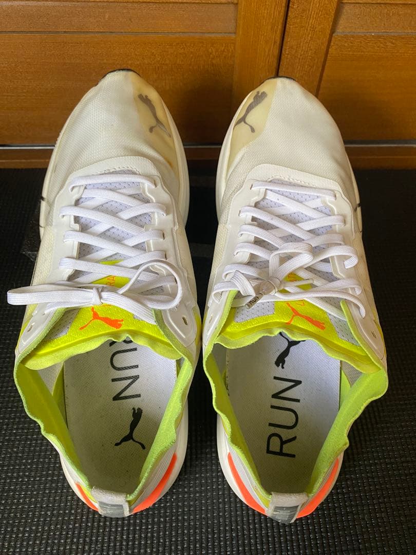 PUMANitro Elite 2 ランニングシューズ ホワイトイエロー31cm