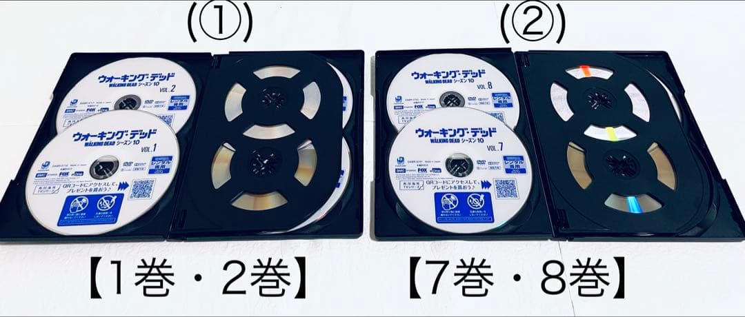 ウォーキング・デッド　シーズン10 【全11巻】　レンタル版DVD 全巻セット