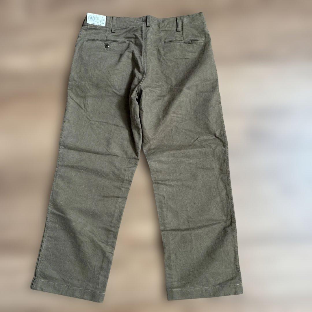 未使用⭐︎美品　ジェイプレス　パンツ　カーキ 綿100% XXL オンワード梶山