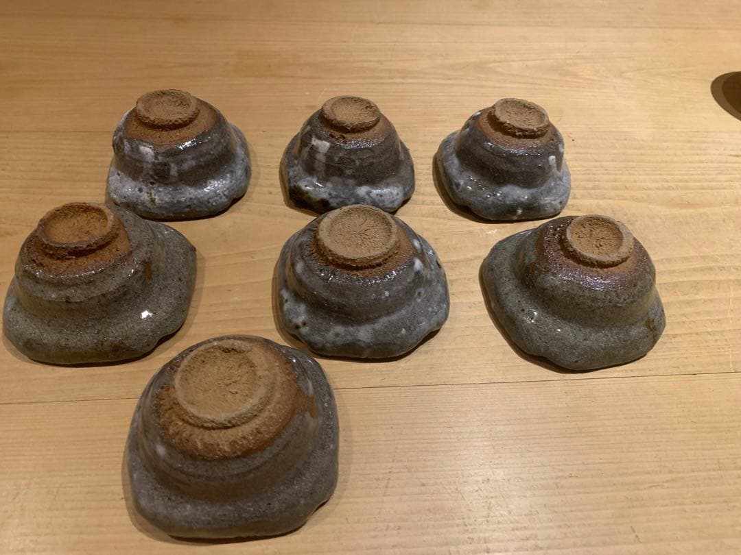 唐津焼 藤ノ木陽太郎 小鉢 7客セット（共箱・共布なし）