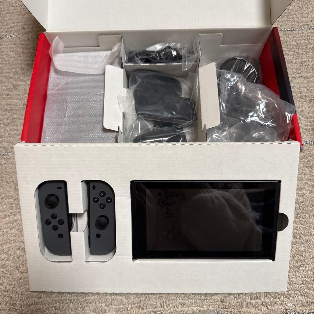 Nintendo Switch 本体 グレー セット　ジャンク品