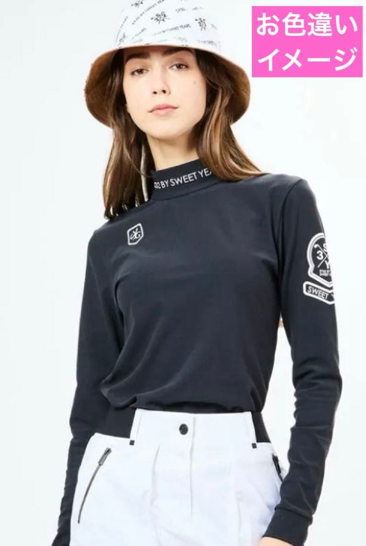 美品【SY32 SWEET YEARS】秋冬 モックネックシャツ M