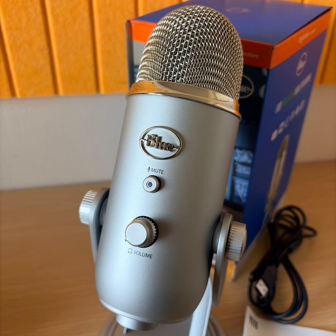 【美品】BlueYeti ブルーイエティコンデンサーマイク