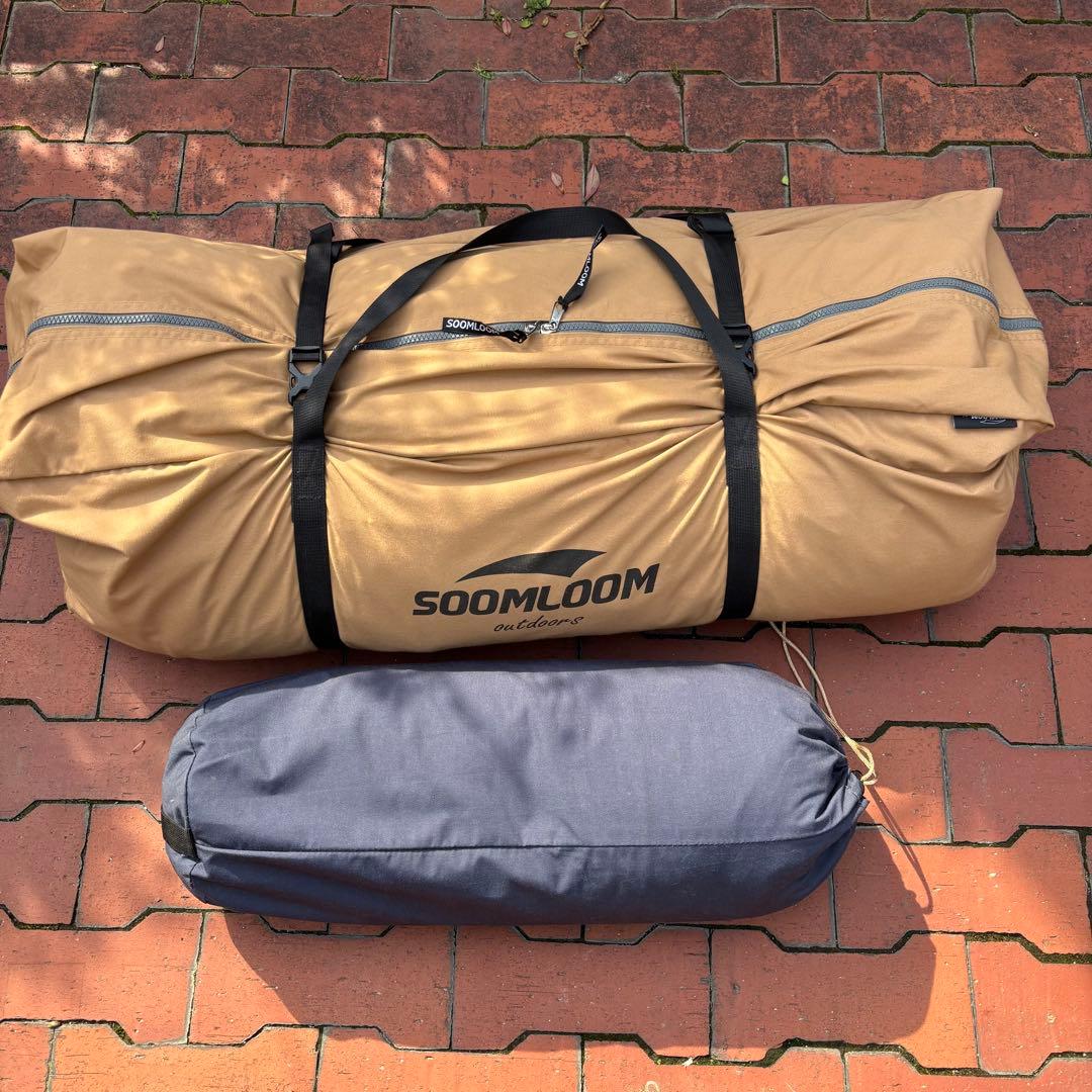 Soomloom テントHAPI 4P フロントフラップ付き