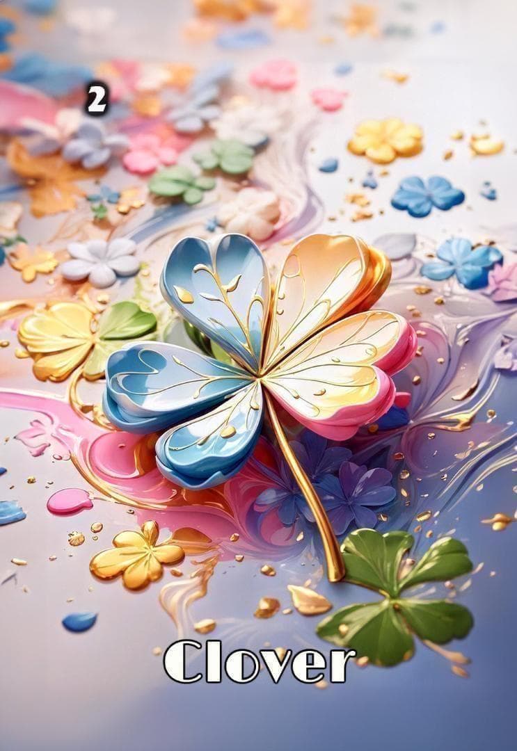 【正規品ルノルマンカード】メルヘンで可愛いパステル色✨53枚✨生命の色合いデッキ