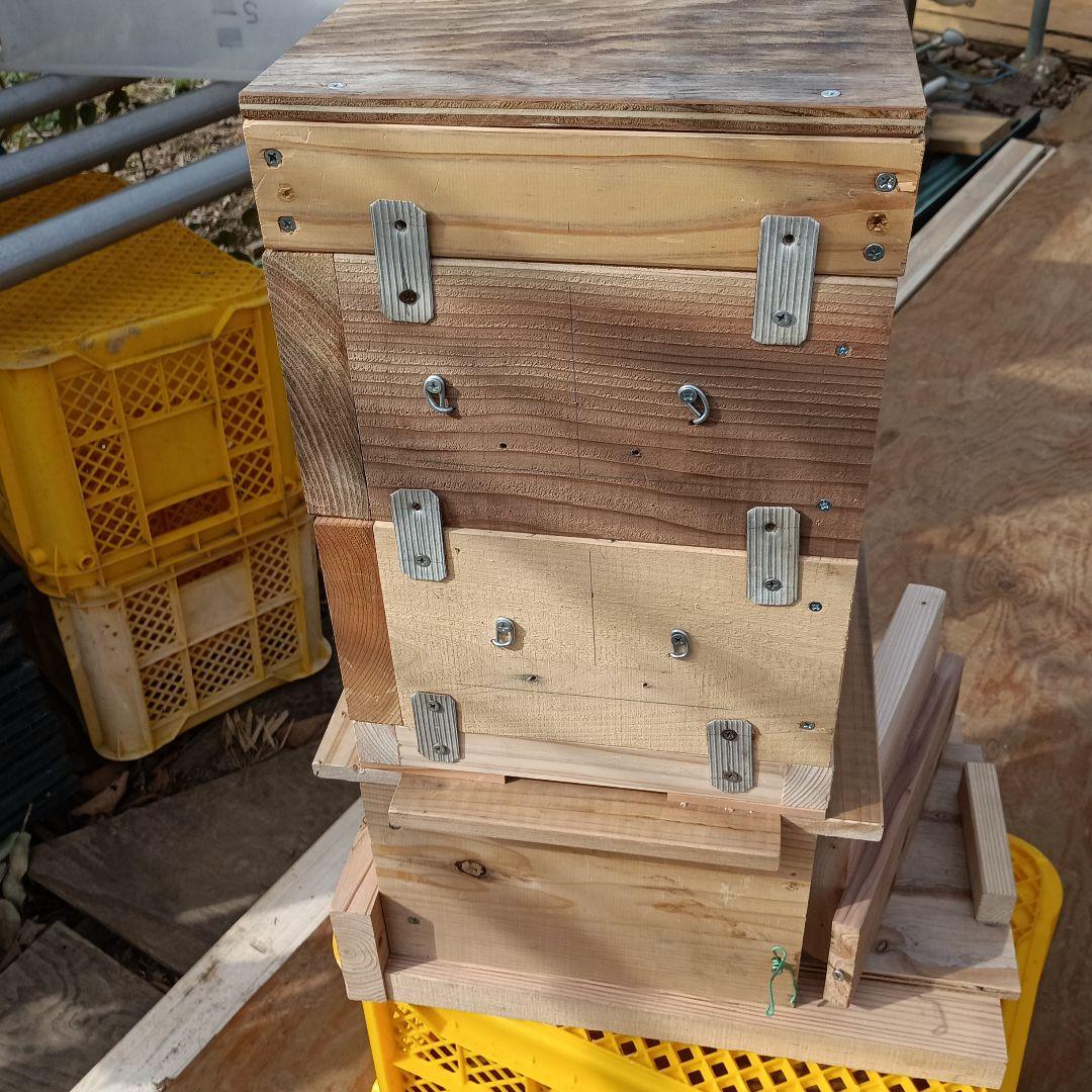 日本蜜蜂巣箱 1式