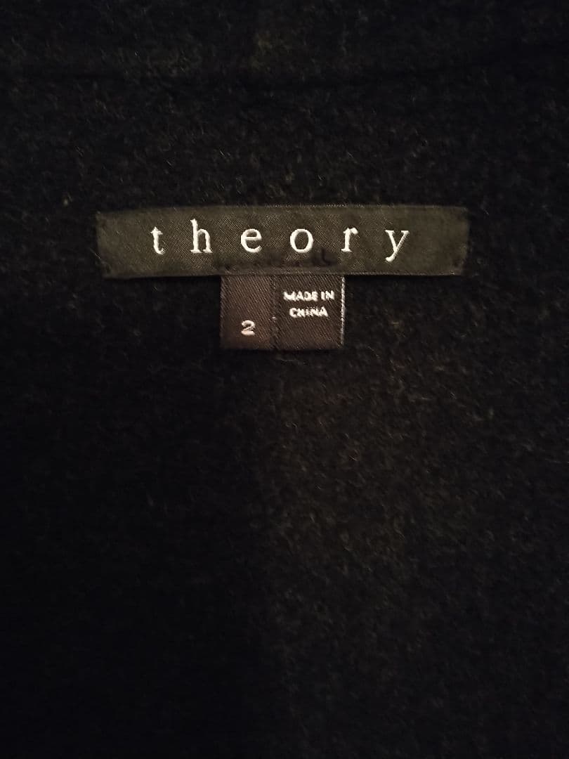 theory ♡ケープ、マントコート、ポンチョダークグレーサイズ2