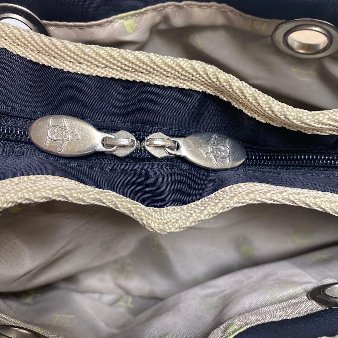 マンシングウェア　ジャカードテープ　パイピング　カートバック　ブラック