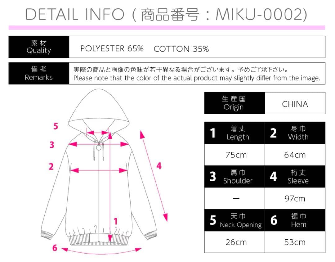初音ミク リッスンフレーバー LISTEN FLAVOR ジップパーカー