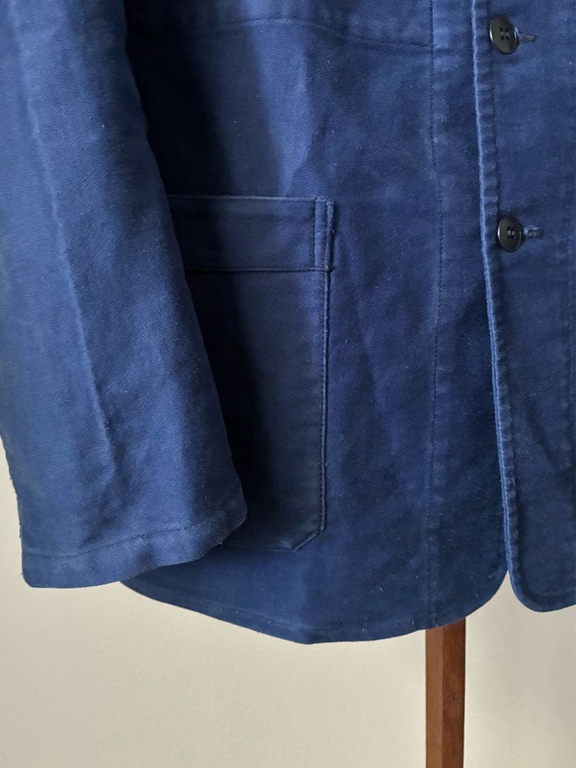 k*様 フランス　ヴィンテージ　モールスキン　ジャケット　ユーロ　ワーク　古着