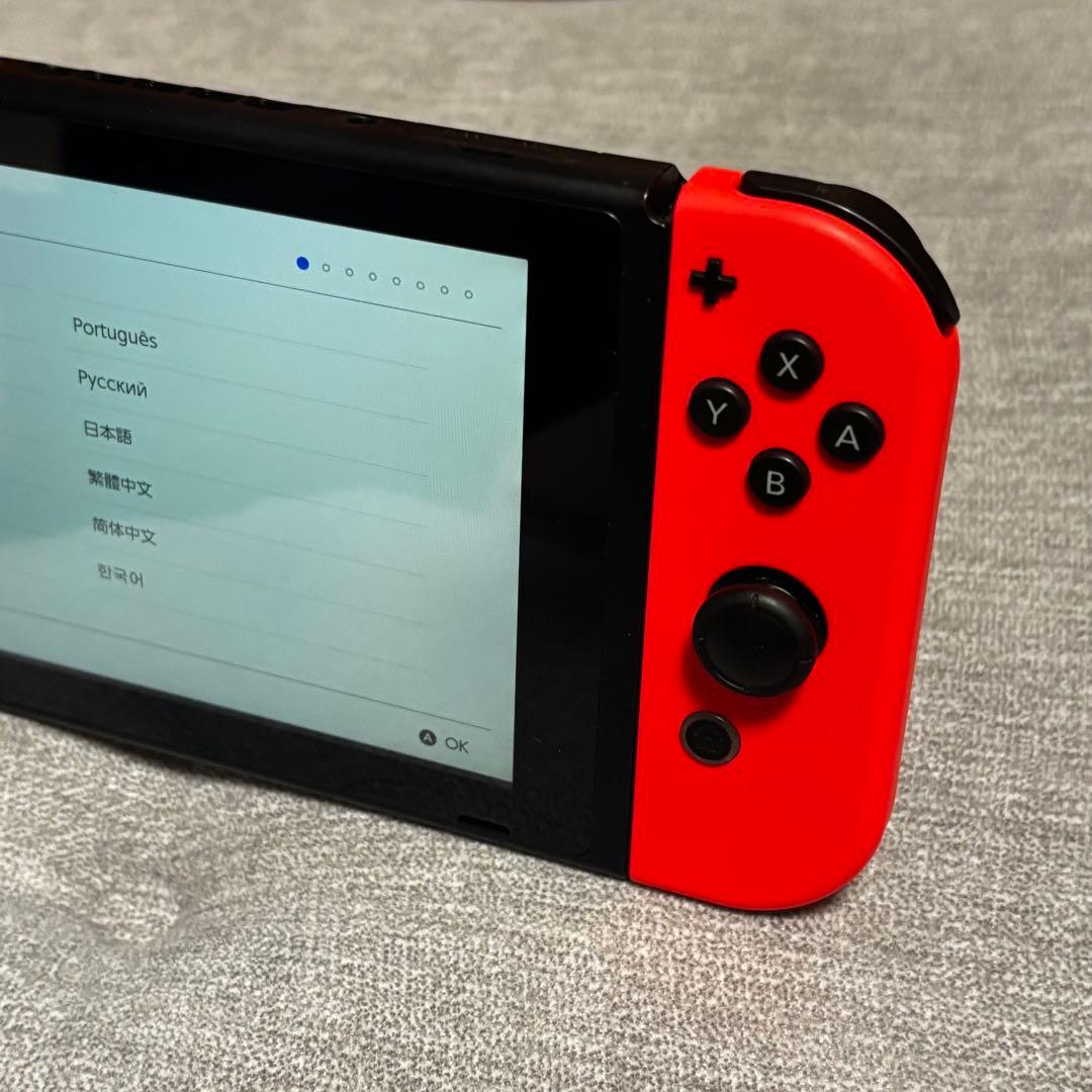 Nintendo Switch 本体 2019年購入 液晶不良あり ジャンク
