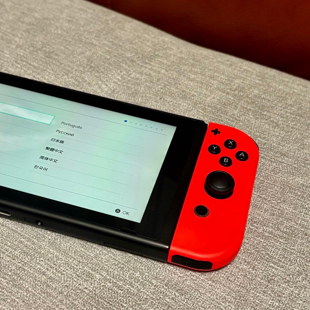 Nintendo Switch 本体 2019年購入 液晶不良あり ジャンク