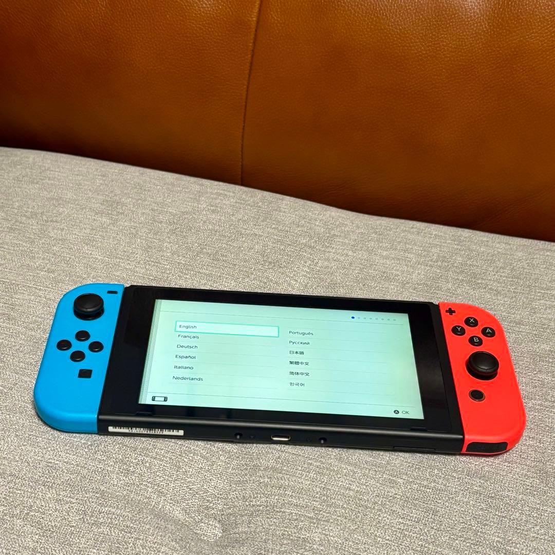 Nintendo Switch 本体 2019年購入 液晶不良あり ジャンク