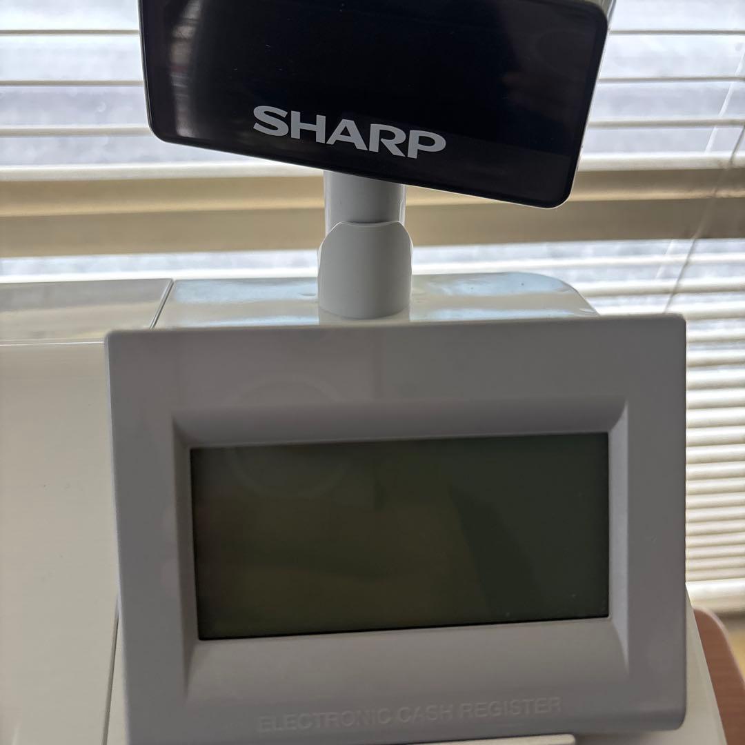 シャープ電子レジスタ　XE-A207 説明書付き　最近まで使用してました