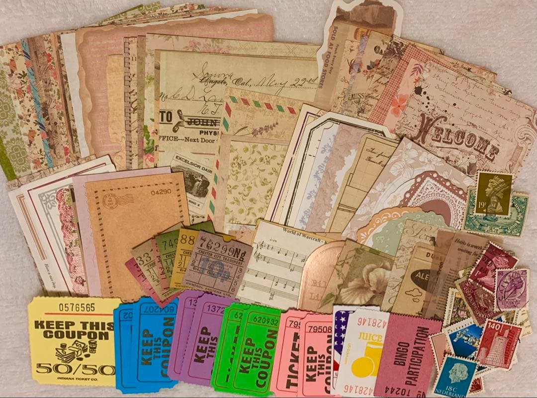 ♦︎購入不可！No.222さま専用♦︎ジャンクジャーナル素材セット約400点♦︎