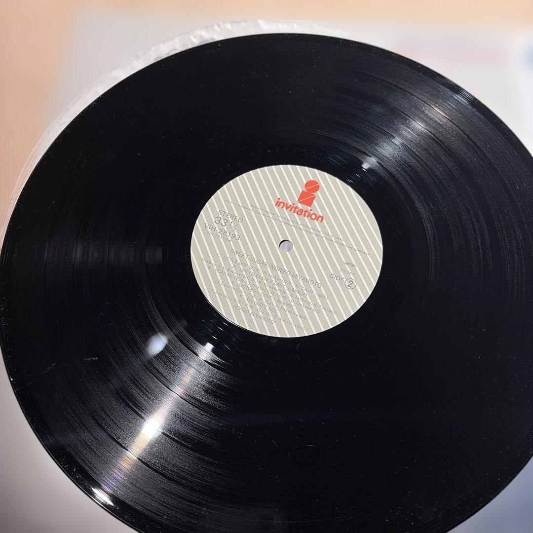 [レコード] 宮本典子　SWEET SUGAR LP