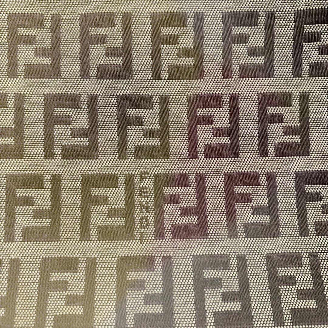 FENDI フェンディ ズッカショルダー ポーチ ブラウン 系 ヴィンテージ