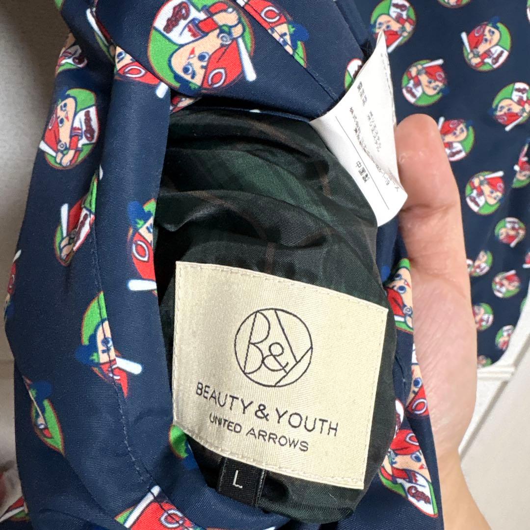 CARP 広島カープ × ユナイテッドアローズ カープ坊や×チェック ジャケット