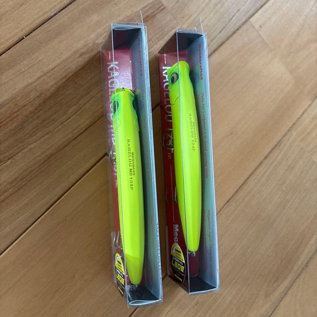 【新品】Megabass カゲロウ124Fとカゲロウ MD 125F セット