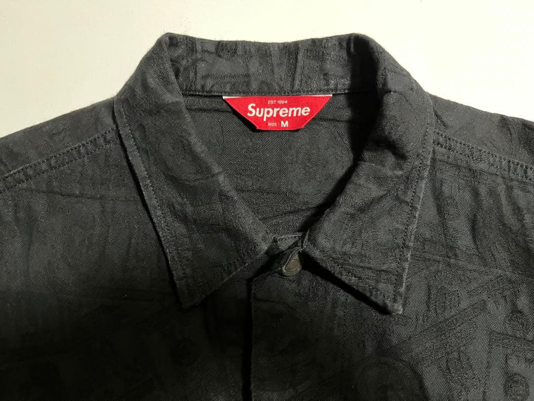 ジャケット・アウター Supreme 100 Dollar Bill Trucker Jacket