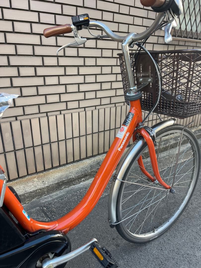 12ahオレンジ 電動アシスト自転車 シティタイプ