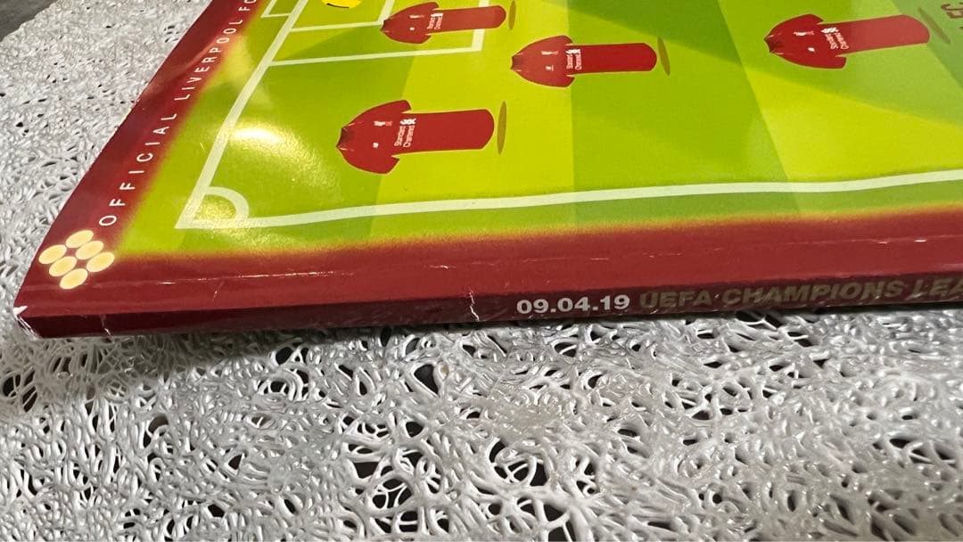 【3選手直筆サイン入】リバプールCLマッチデイプログラム 2019年FCポルト戦