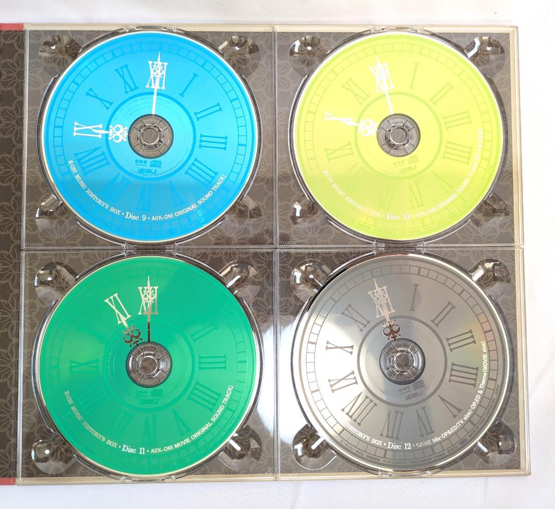 けいおん！ MUSIC HISTORY'S BOX／CD12枚＆ブックレット2冊