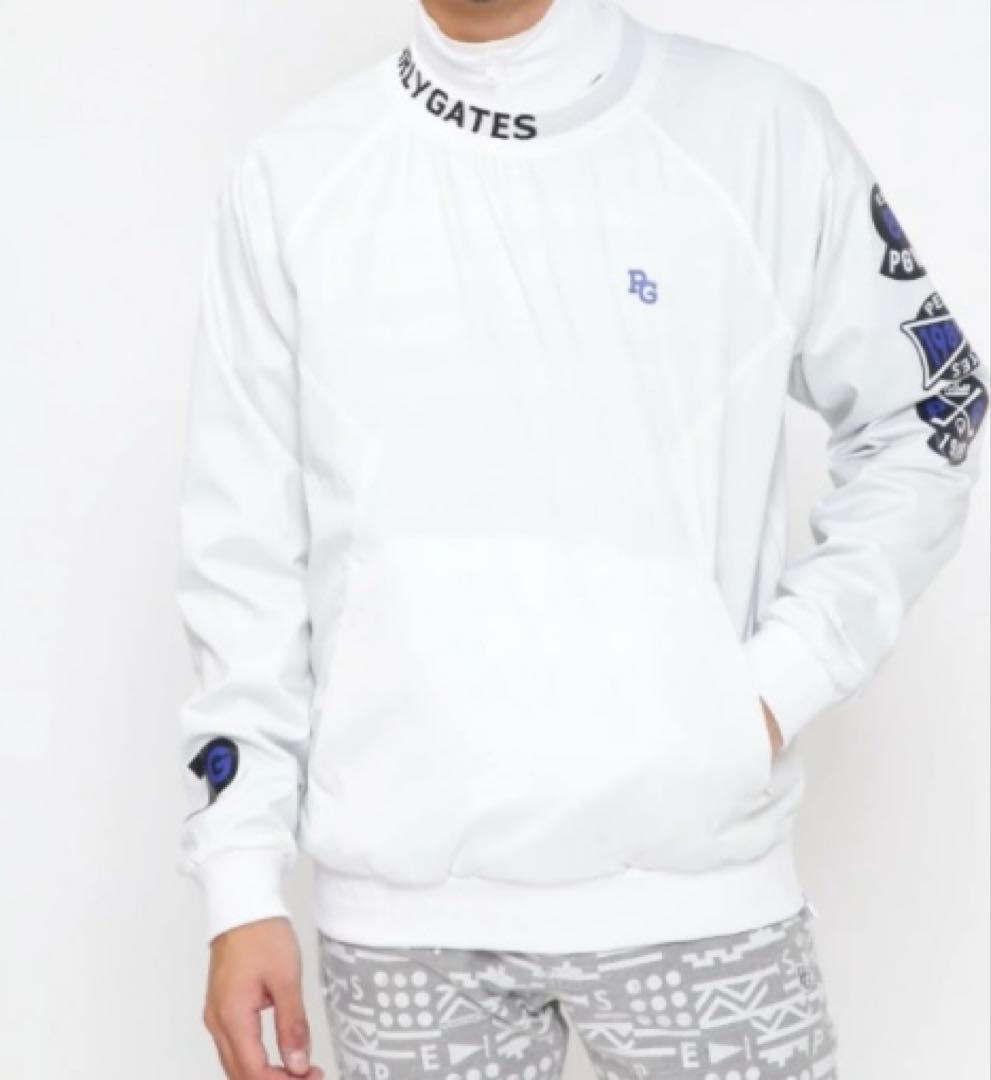 新品 パーリーゲイツ タフレックスサーモトロン ツインスニード (4)M/白