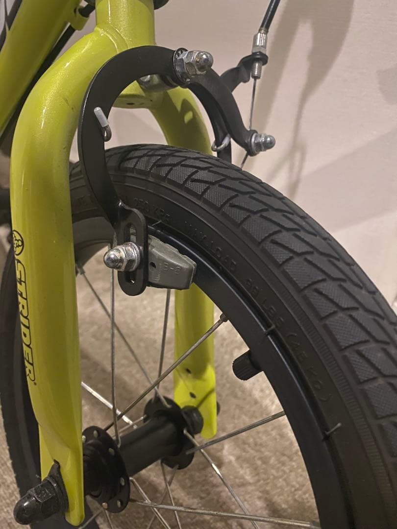 STRIDER ストライダー 14x ライムイエロー