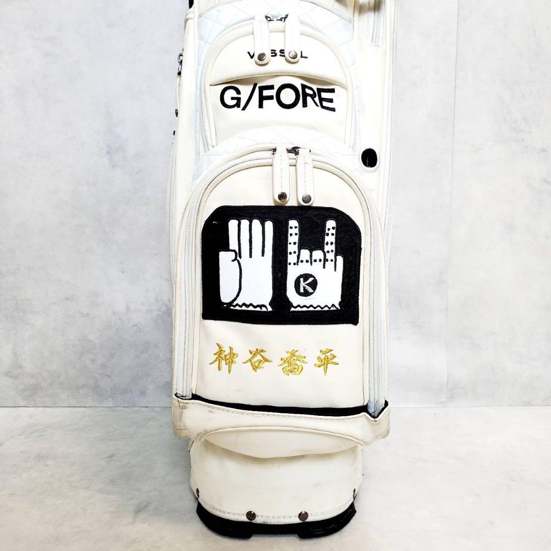 G/FORE × VESSEL スタンドキャディバッグ スカルロゴ フードなし