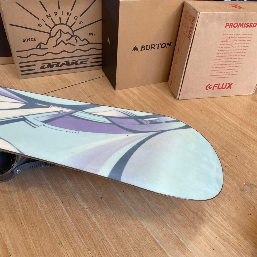 BURTON×UNION　バートン　ユニオン　バインディング付スノーボードセット
