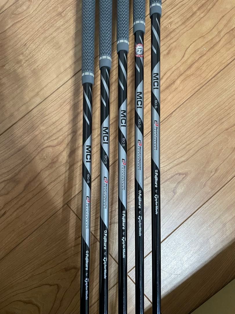 美品テーラーメイド★P790_2023アイアン5本セット★純正MCI80S