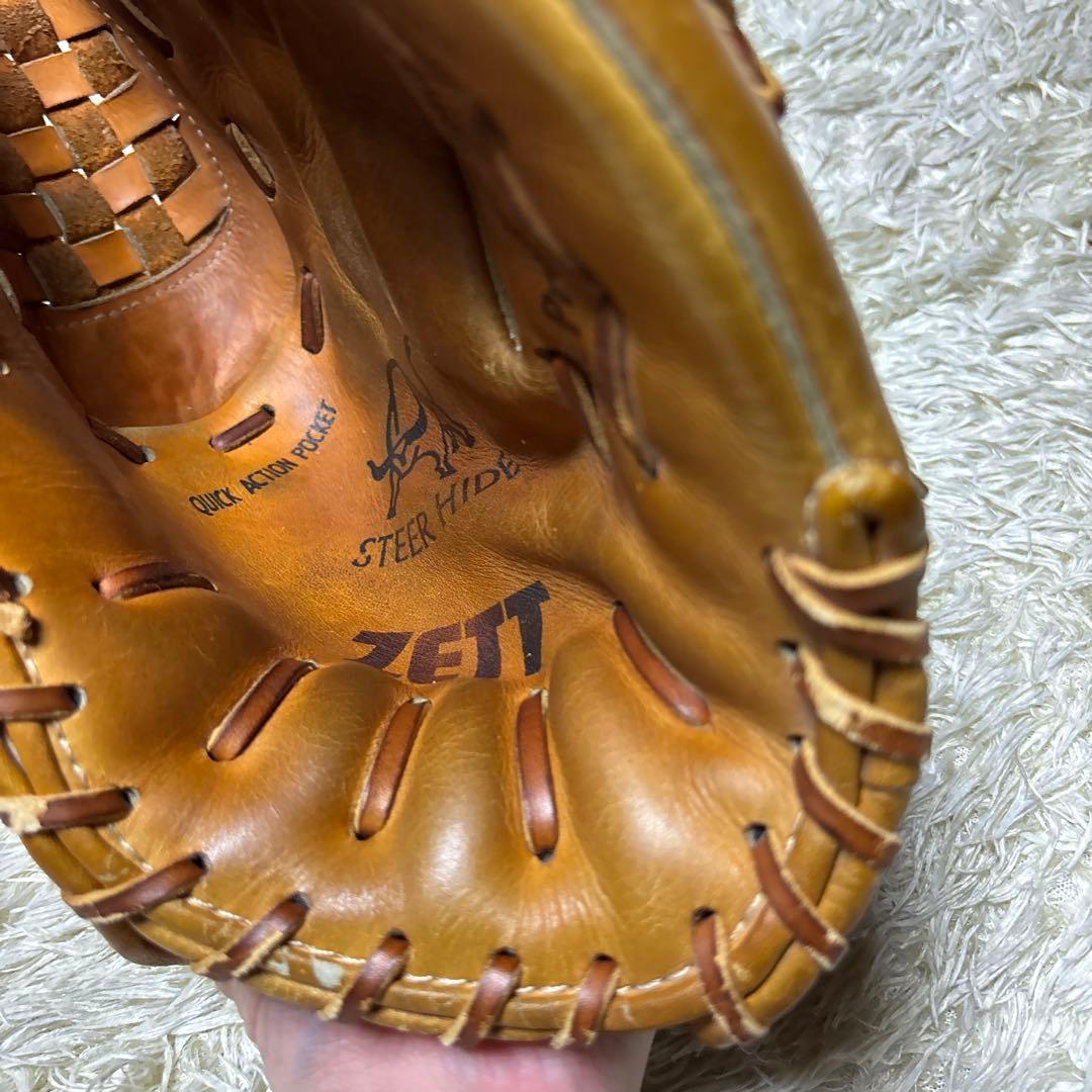 ZETT ゼット DYNA ZETT 硬式グローブ 王冠ラベル 投手 ピッチャー