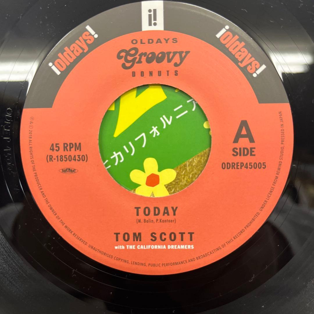 7” TOM SCOTT “Today” “Blues for Hari”