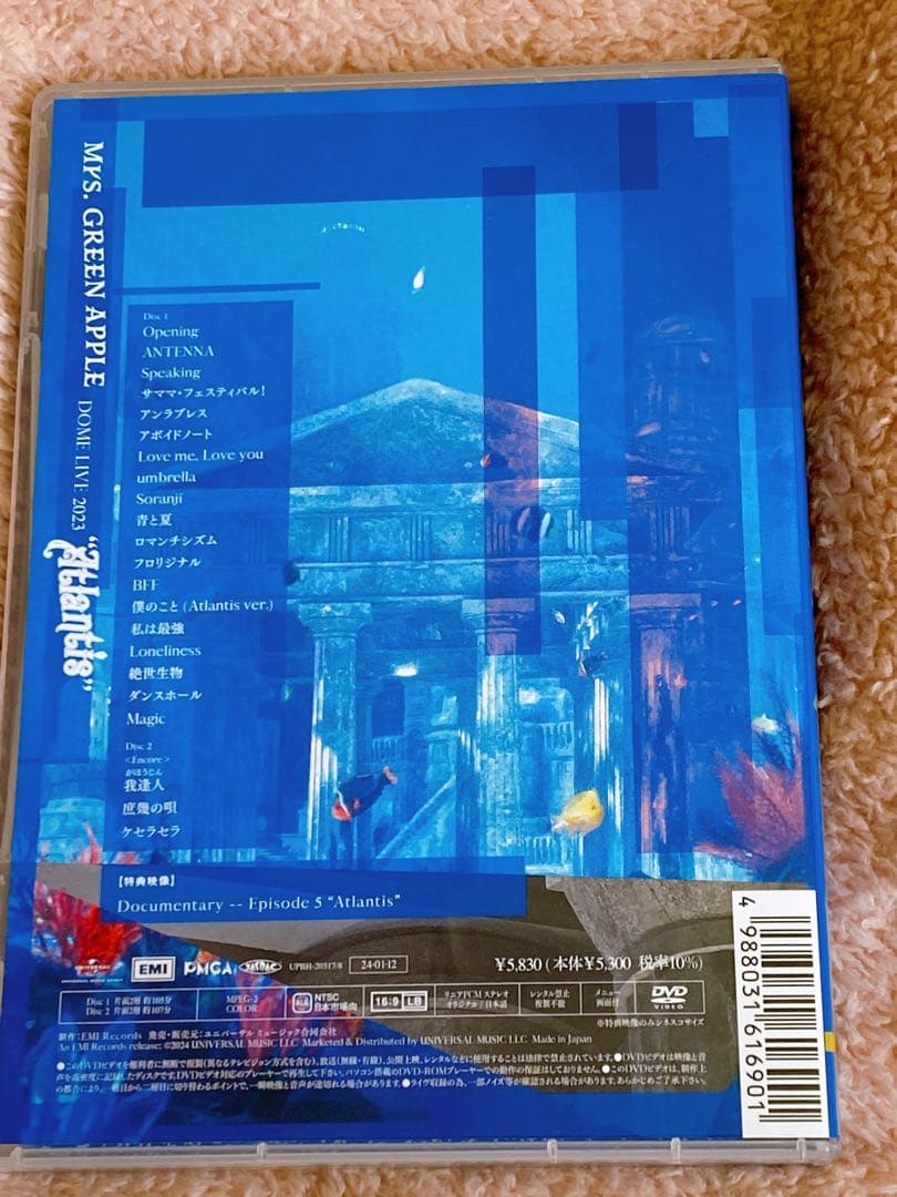 ミセスDVD3枚組♡LIVE DVD