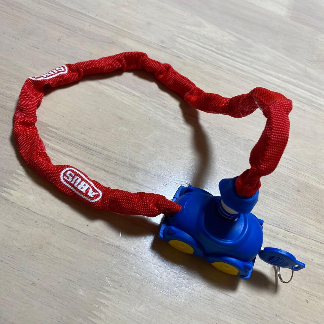 ABUS（アブス）自転車用 超ハイスペック品質 チェーン式ロックキー 激レア❗️
