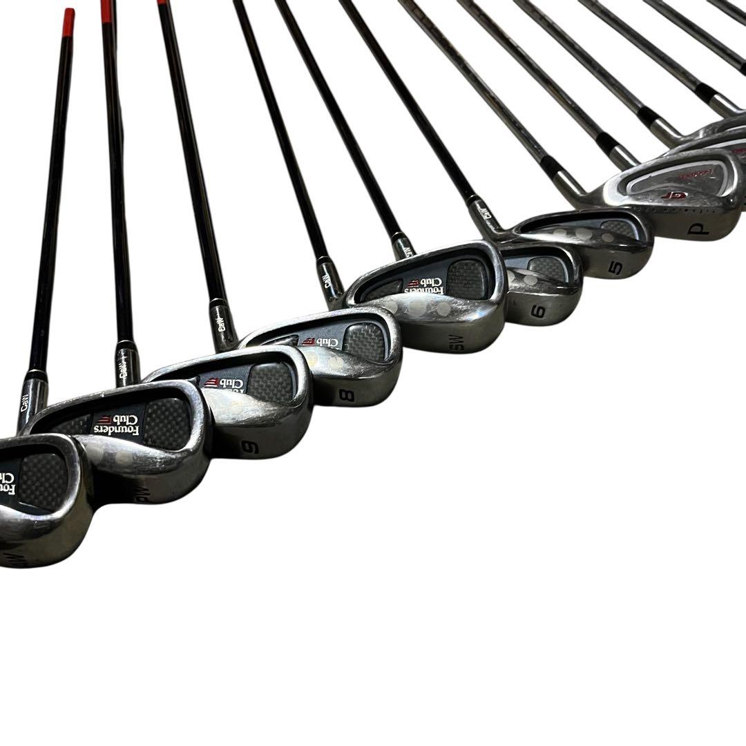 【メ0304-15】メンズゴルフクラブセット 16本 アイアン ウッド パター