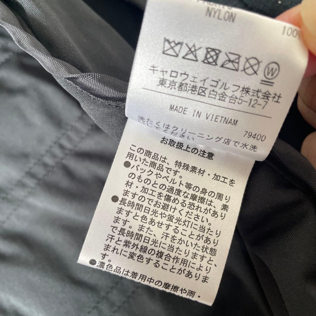 キャロウェイ　ロゴ　ダウン　2way ダウン　ベスト　メンズゴルフ　3L