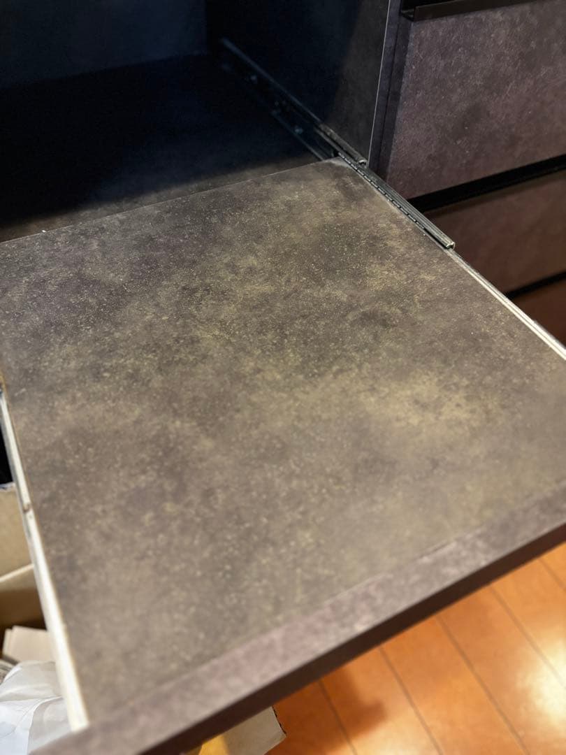 【美品 】パモウナ カウンター 120cm×45cm×94cm セラミカネロ